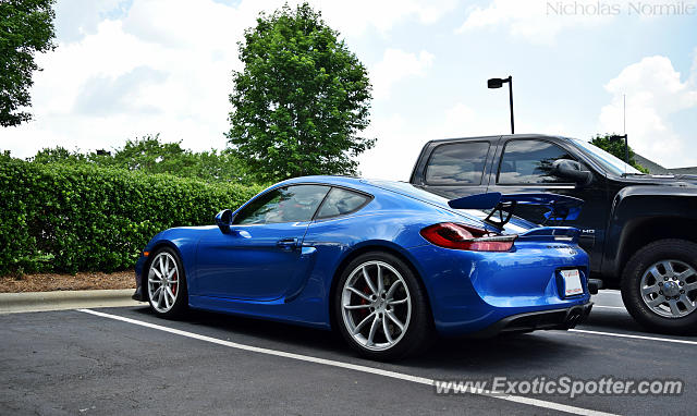 Porsche Cayman GT4 spotted in Charlotte, North Carolina