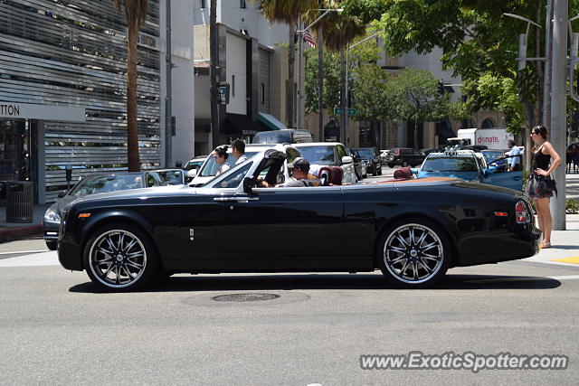 Rolls-Royce Phantom spotted in Beverly Hills, California