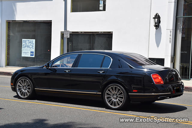 Bentley Flying Spur spotted in Beverly Hills, California