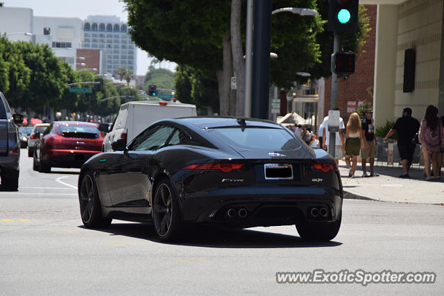 Jaguar F-Type spotted in Beverly Hills, California