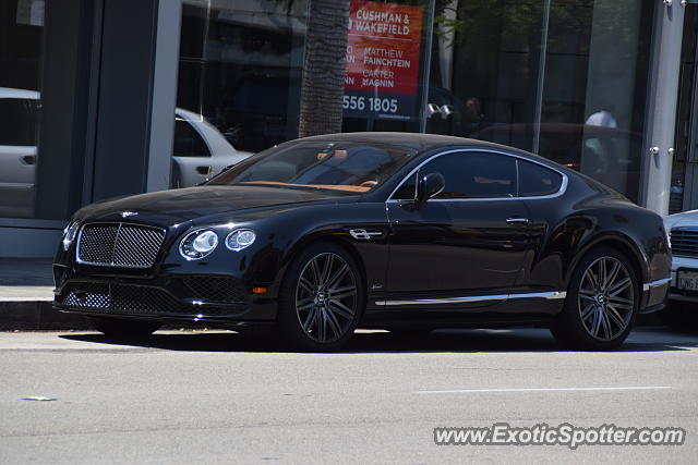 Bentley Continental spotted in Beverly Hills, California