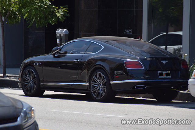 Bentley Continental spotted in Beverly Hills, California