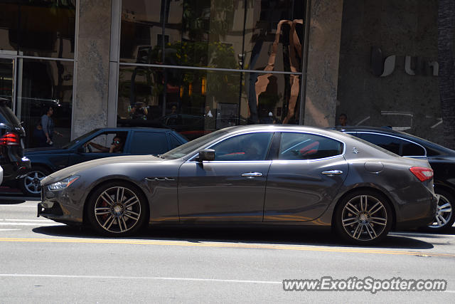 Maserati Ghibli spotted in Beverly Hills, California
