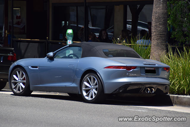 Jaguar F-Type spotted in Beverly Hills, California