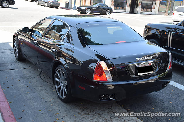 Maserati Quattroporte spotted in Beverly Hills, California