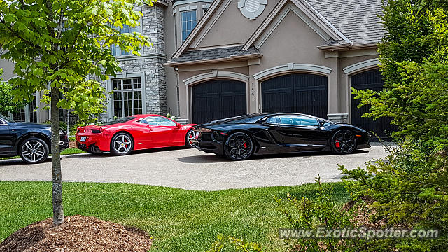 Lamborghini Aventador spotted in London, Ontario, Canada