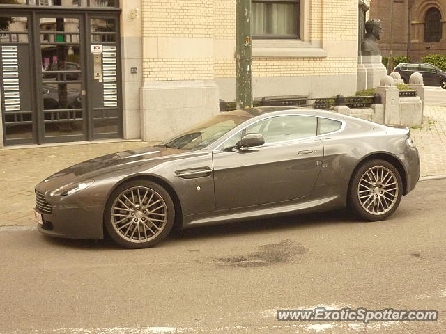 Aston Martin Vantage spotted in Elsene, Belgium
