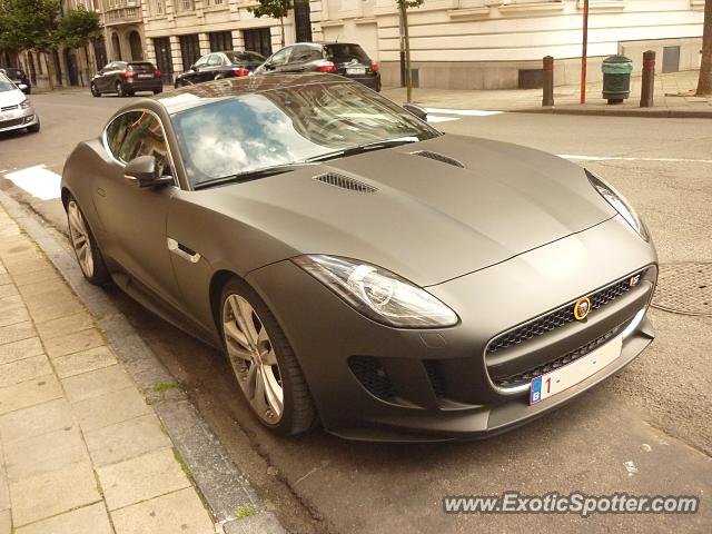 Jaguar F-Type spotted in Elsene, Belgium