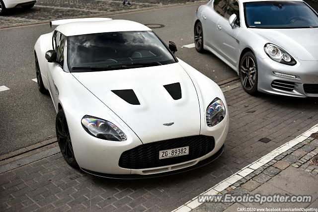 Aston Martin Zagato spotted in Warsaw, Poland