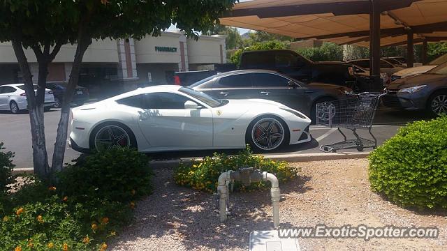Ferrari F12 spotted in Scottsdale, Arizona