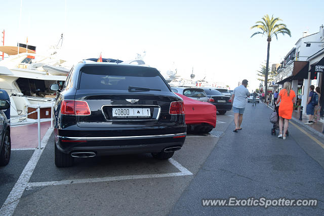 Bentley Bentayga spotted in Puerto Banus, Spain
