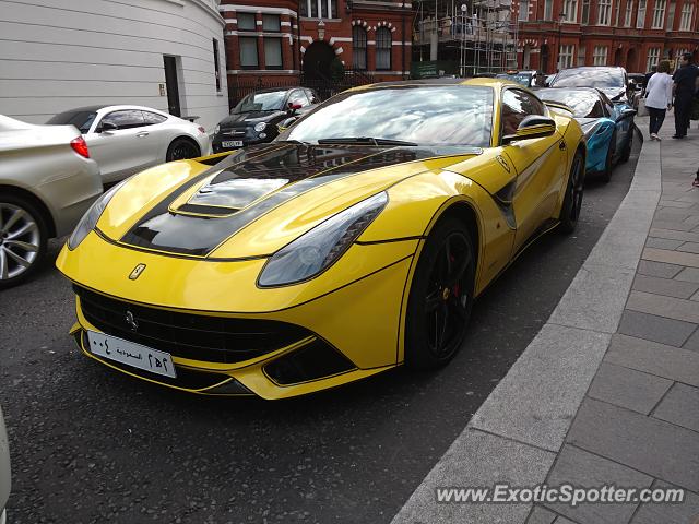 Ferrari F12 spotted in London, United Kingdom