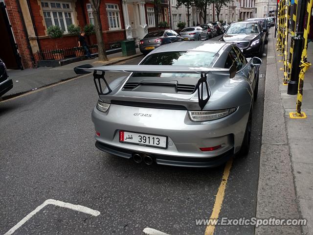 Porsche 911 GT3 spotted in London, United Kingdom
