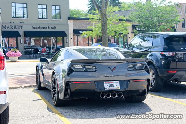 Chevrolet Corvette Z06 spotted in Shorewood, Wisconsin