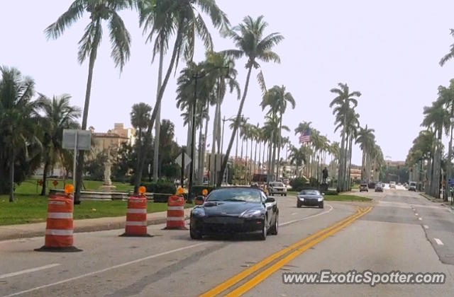 Aston Martin DB9 spotted in Palm Beach, Florida