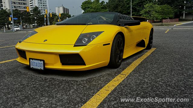 Lamborghini Murcielago spotted in Toronto, Canada