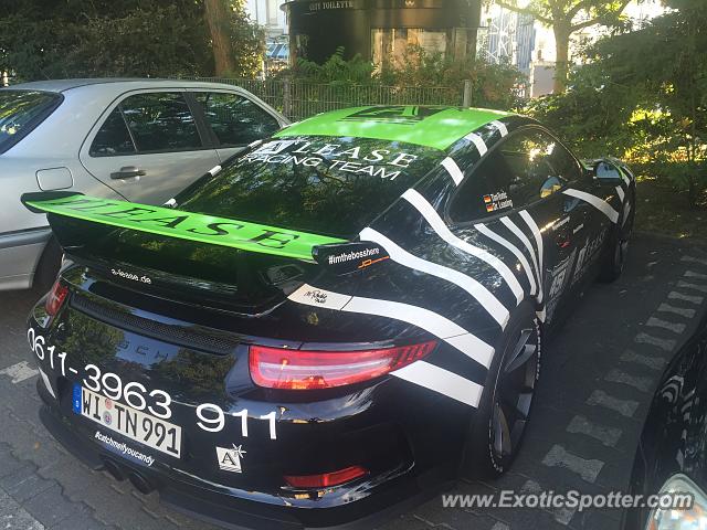 Porsche 911 GT3 spotted in Wiesbaden, Germany