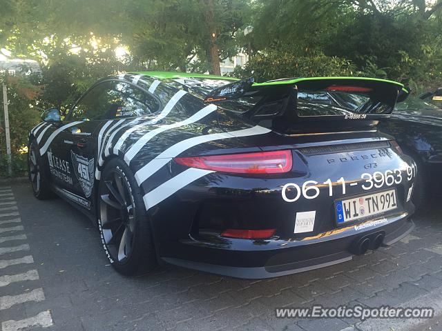 Porsche 911 GT3 spotted in Wiesbaden, Germany
