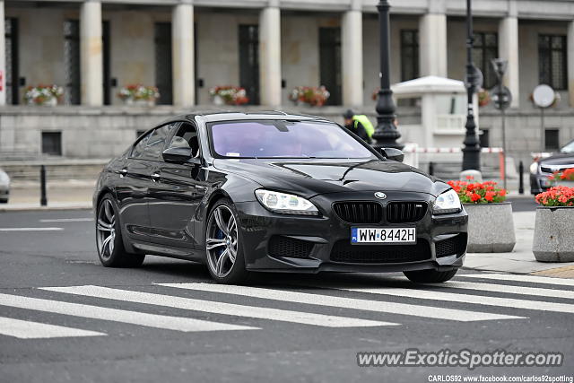 BMW M6 spotted in Warsaw, Poland