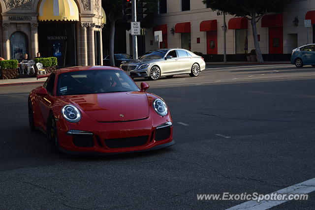Porsche 911 GT3 spotted in Beverly Hills, California