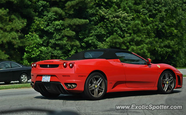 Ferrari F430 spotted in Cary, North Carolina