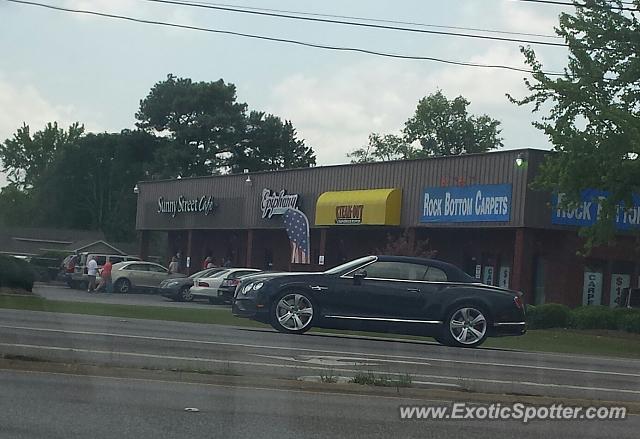 Bentley Continental spotted in Huntsville, Alabama