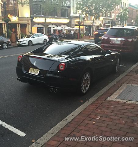 Ferrari 599GTB spotted in Red Bank, New Jersey