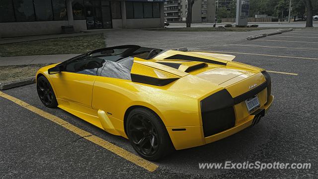 Lamborghini Murcielago spotted in Toronto, Canada