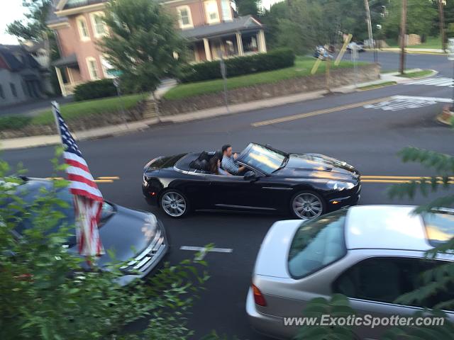 Aston Martin DBS spotted in Doylestown, Pennsylvania