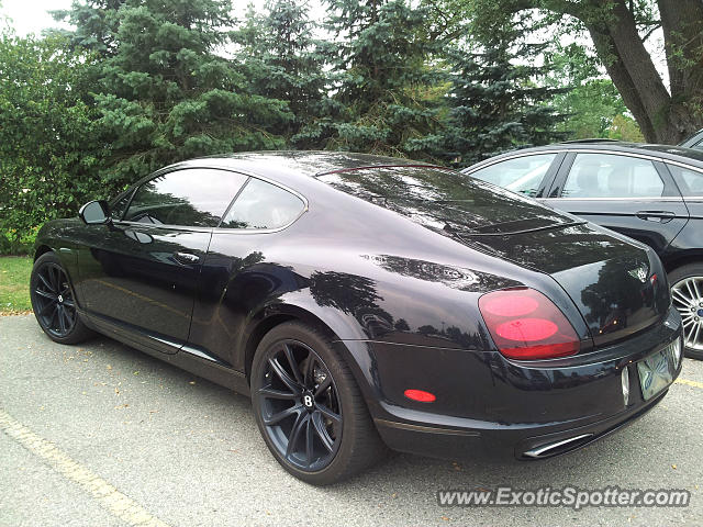 Bentley Continental spotted in London, Ontario, Canada