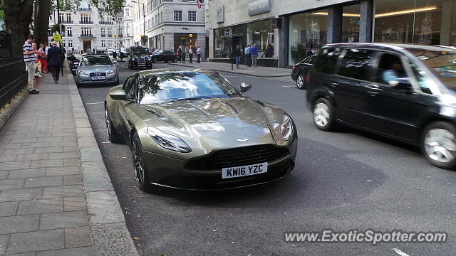 Aston Martin DB11 spotted in London, United Kingdom