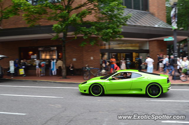Ferrari 360 Modena spotted in Portland, Oregon