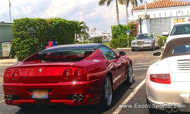 Ferrari 575M spotted in Palm Beach, Florida