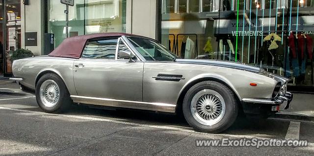 Aston Martin Virage spotted in Zürich, Switzerland