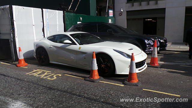 Ferrari F12 spotted in London, United Kingdom