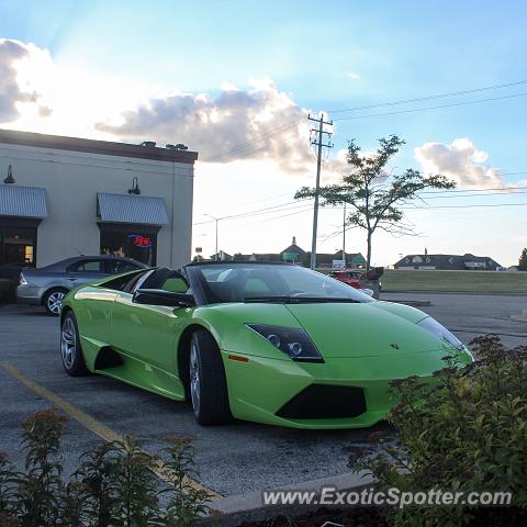 Lamborghini Murcielago spotted in Pewaukee, Wisconsin