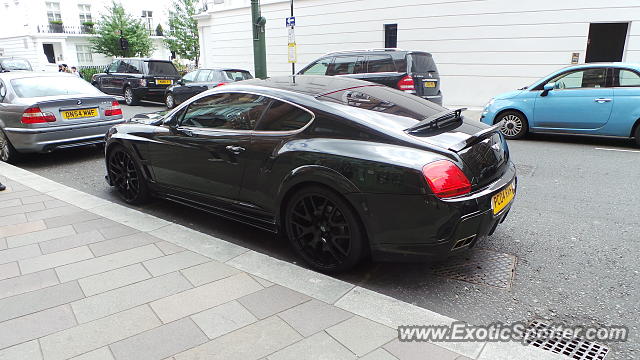 Bentley Continental spotted in London, United Kingdom