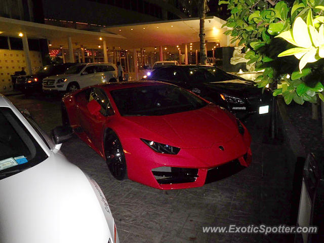 Lamborghini Huracan spotted in Miami Beach, Florida