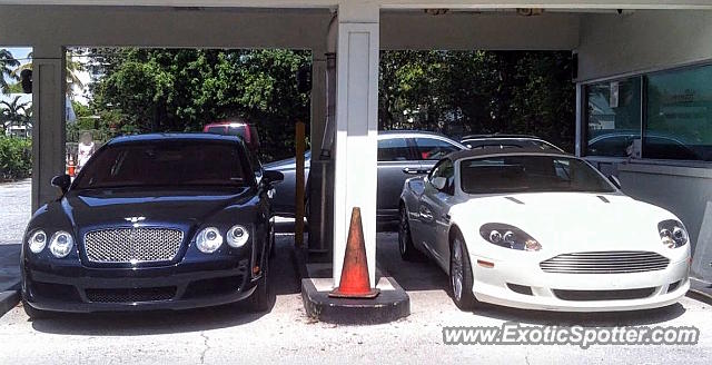 Aston Martin DB9 spotted in Palm Beach, Florida