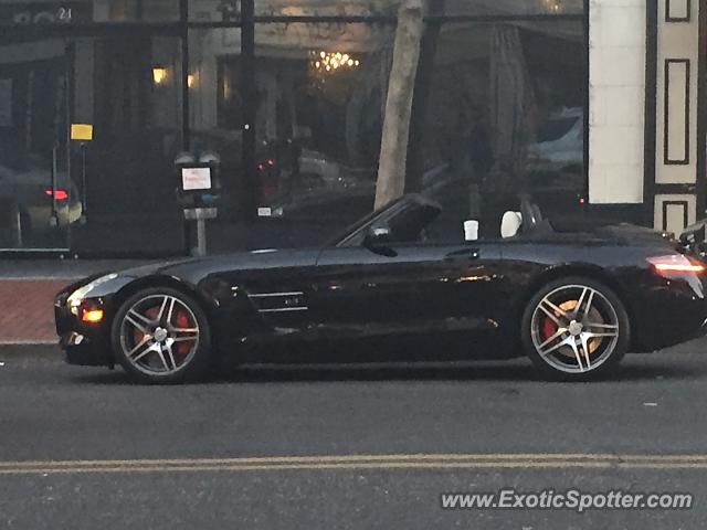 Mercedes SLS AMG spotted in Red Bank, New Jersey