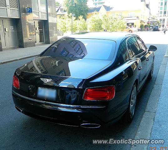 Bentley Flying Spur spotted in Toronto, Canada