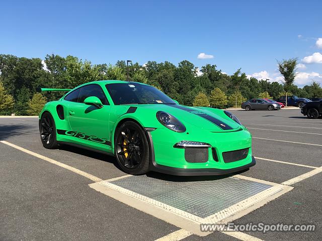 Porsche 911 GT3 spotted in Reston, Virginia