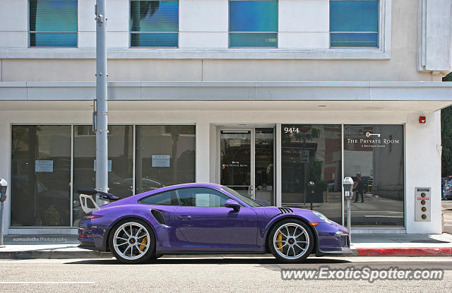 Porsche 911 GT3 spotted in Beverly Hills, California
