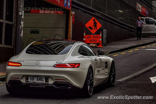 Mercedes AMG GT spotted in Auckland, New Zealand