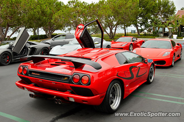 Lamborghini Diablo spotted in Newport Beach, California