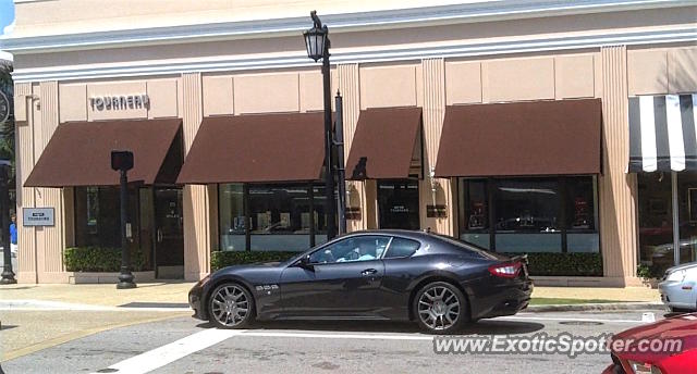 Maserati GranTurismo spotted in Palm Beach, Florida