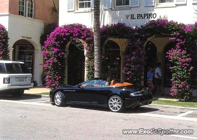 Aston Martin DBS spotted in Palm Beach, Florida