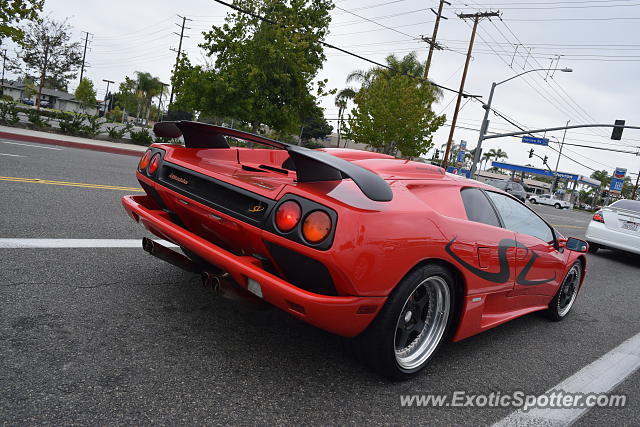 Lamborghini Diablo spotted in Newport Beach, California