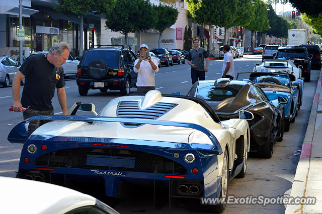 Maserati MC12 spotted in Beverly Hills, California