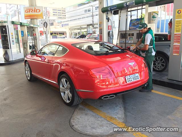 Bentley Continental spotted in Fortaleza, Brazil